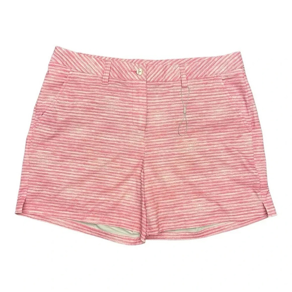Puma Womens 5" Printed Golf Shorts Shocking Pink NWOT - Picture 4 of 12
